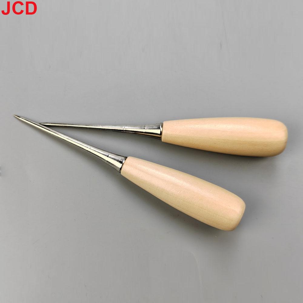 

2pcs Thousand Pieces Of Awl With Solid Wood Handle DIY Sewing Accessories, Use Awl To Poke And Poke Tools, Punch And Drill Holes
