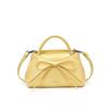 Simple Temperament Bow Small Square Bag New Feeling Women's Bag Trendy Fashion Shoulder Bag