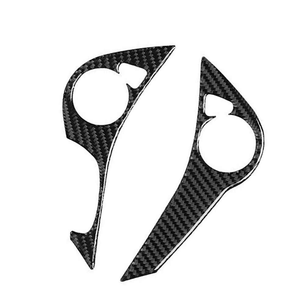 Carbon Fiber Steering Wheel Button Cover Trim For Honda Accord 2013-2017 Type B