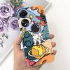 For Oppo A78 4G Case CPH2565 Cute Dinosaur Cartoon Painted Cover Soft Silicone Phone Case For Oppo A78 A 78 OppoA78 4G 5G Fundas