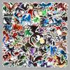 100 Creative Waterproof Dragon Stickers for Journals and DIY Projects