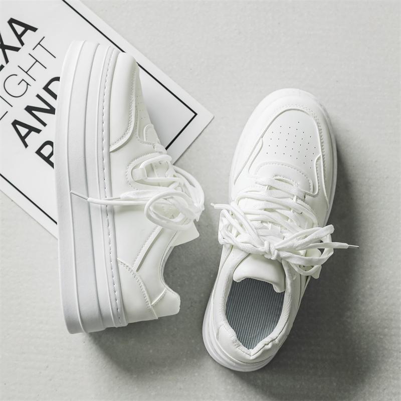 

Мужская мода, повседневная низкая обувь для скейтбординга, удобные кроссовки для мальчиков, студенты, трендовая мягкая подошва, классическая дышащая нескользящая спортивная обувь 39 белый