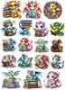 18pcs Self-made Cute cartoon dragon reading Stickers DIY Stickers Diary Album Decoration Scrapbooking Waterproof Mobile Phone