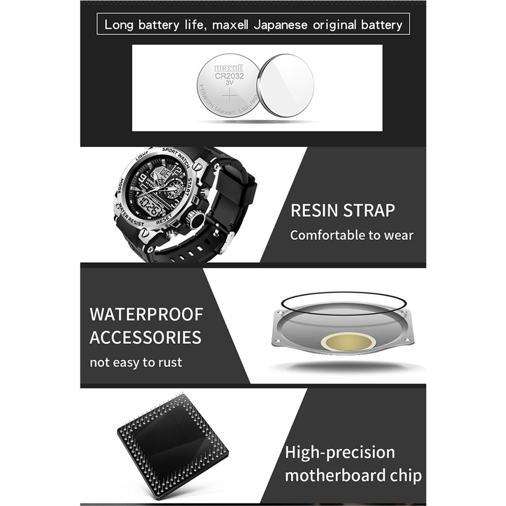 Products Sanda Zb Phantom New Trend Cool Special Cool Special Clear Watch Mens Waterproof Nights Fantasy Sports Electronics