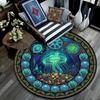Underwater Treasures Round Area Rug Under Office Chairs Bedroom Living Room Home Decor