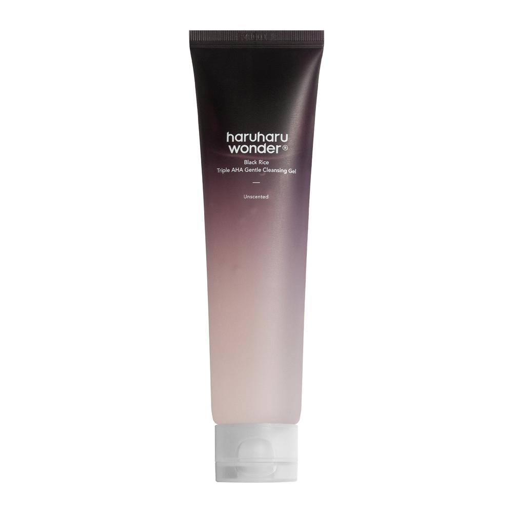 Haruharu Wonder Black Rice Moisture 5.5 Soft Cleansing Gel 100ml Triple AHA 100ml
