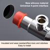 10 Pcs Universal Faucet Leak-Proof Sealing Gasket Silicone Pipe Faucet Plug Threaded Pipe Prevent Dripping Leakage Plug