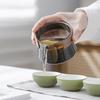 Portable Ceramic Tea Set: Quick Cup, One Pot, Three Cups - Perfect for Travel and Outdoor Use