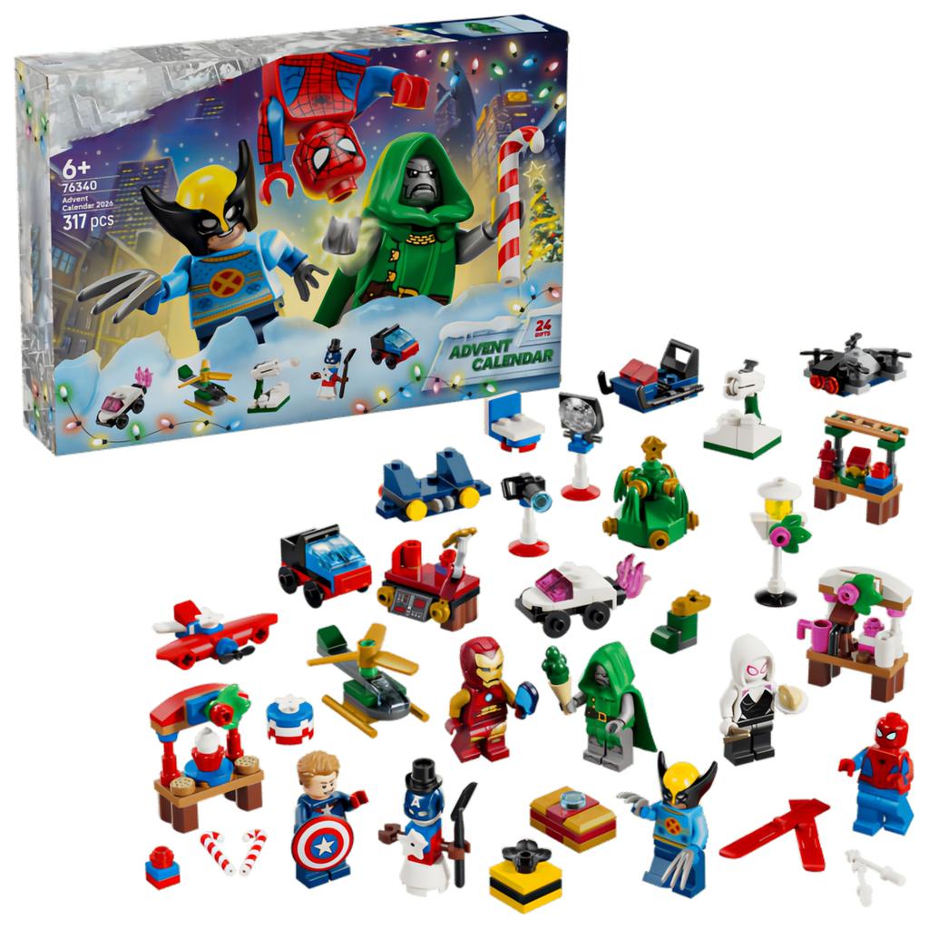 3D -Day Advent Calendar with Items and Display Box