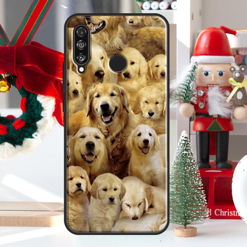 Golden Retriever Hund Für Huawei Nova 12i 11i 8i 12s Y73 Y72 Y61 Y91 Y90 Y70 Y60 9 10 SE P60 Pro P30 P40 Lite Hülle