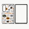 Halloween Ghost Pumpkin Case For Samsung Z Fold 8 Ultra 7 6 5 4 Hybrid Leather Skin Hard PC Bumper Cover For Galaxy Z Fold8 Fold7 Fold6 Fold5