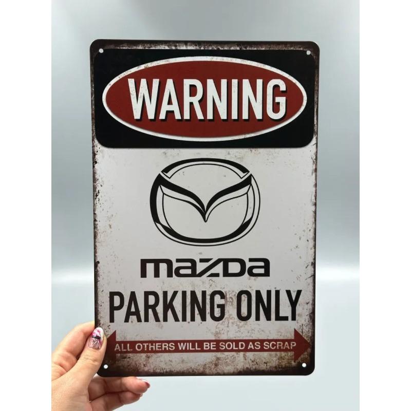 Auto Metal Wall Sign, Garage Bar Decor Plaque 20x30cm