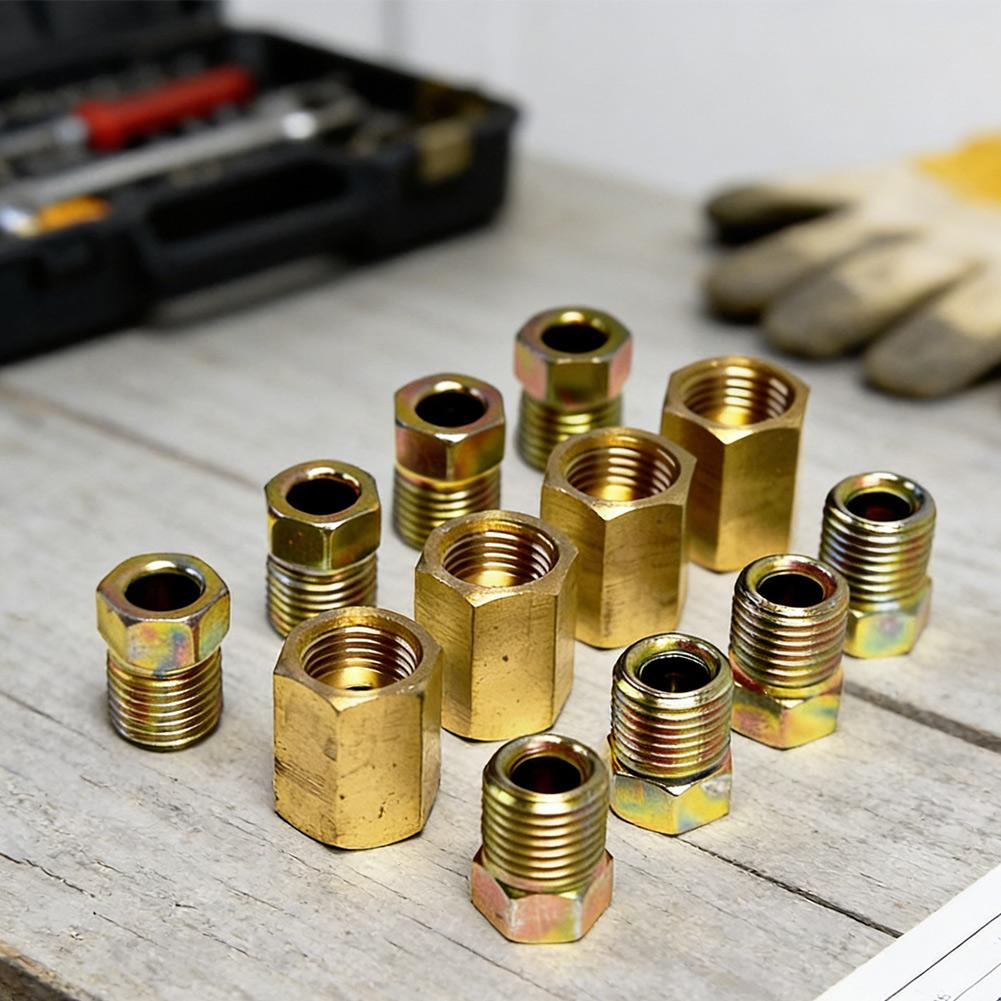 Sale Newest High Quality 3/16 Inch Brake Hose Fitting Kit For 3/16 Inch SAE Flared Brake Hoses Replacement Car Accessories