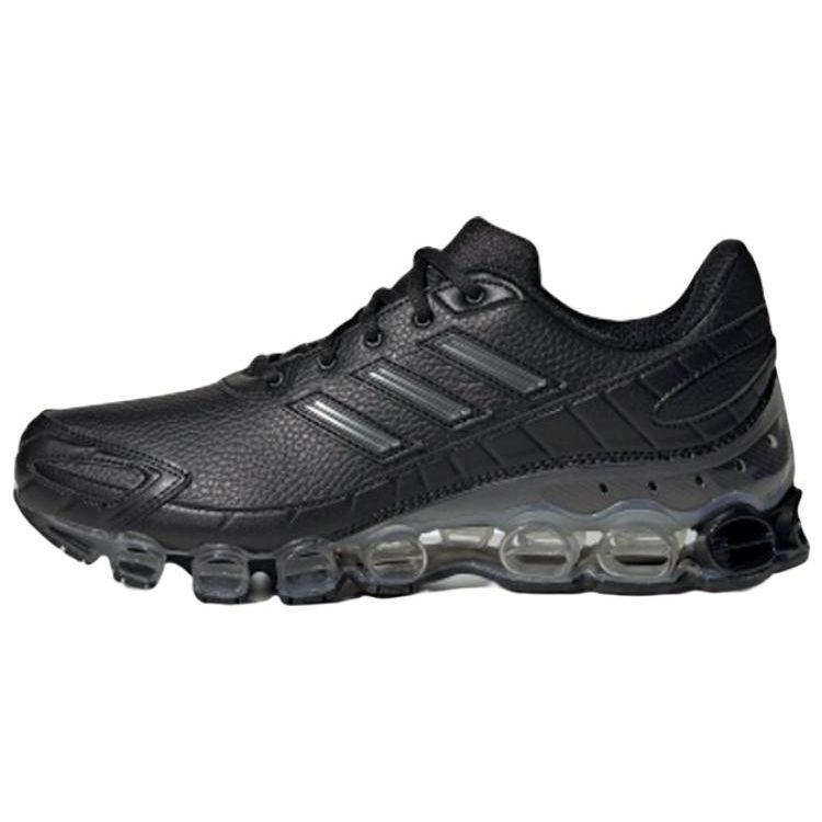 Adidas Microbounce Cool Versatile Slip-Resistant Durable Lightweight Low-Top Marathon Running Shoes Men Sneaker Black EH1032