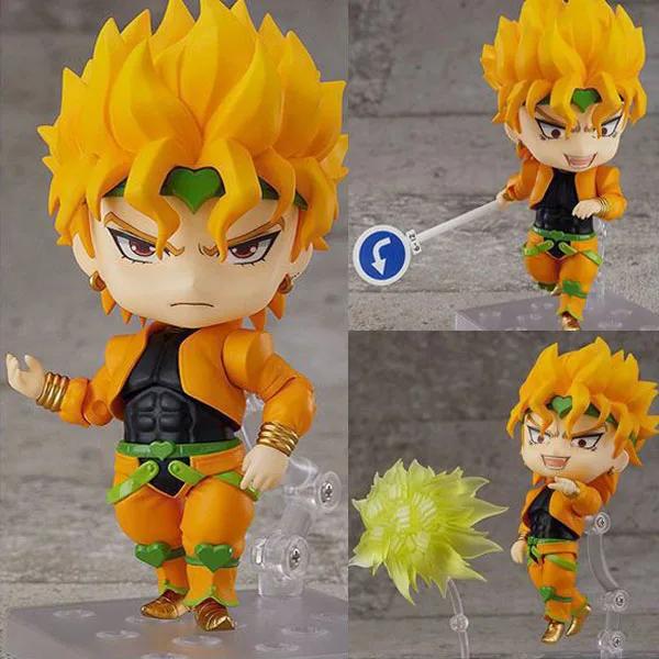 10cm #1624 Q Version Anime Bizarre Adventure Figure Dio Brando PVC Action Figure Collectible Model Toys Kid Gift