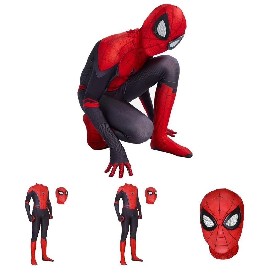 Quality Peter Parker Spider Man Far From Home Cos Costume For Adults And Kids**