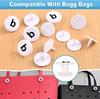 4/8/10 Stück Ersatznieten für Bogg Bag Gummi-Reparaturset für Strandtaschenboden, Taschenzubehör Einfache DIY-Reparatur für abgenutzte Stifte