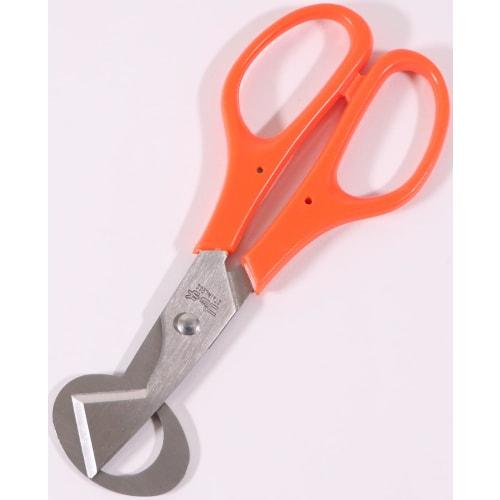 Kitasho Quail Egg Cracker, 135mm Long, Made in Japan, Orange, 060062