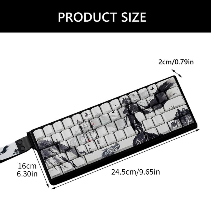 Original Profile Keycaps PBT Material Dyes Sublimations Side Print Keycap For Small Mechanical Keyboards 60% 68% Layout