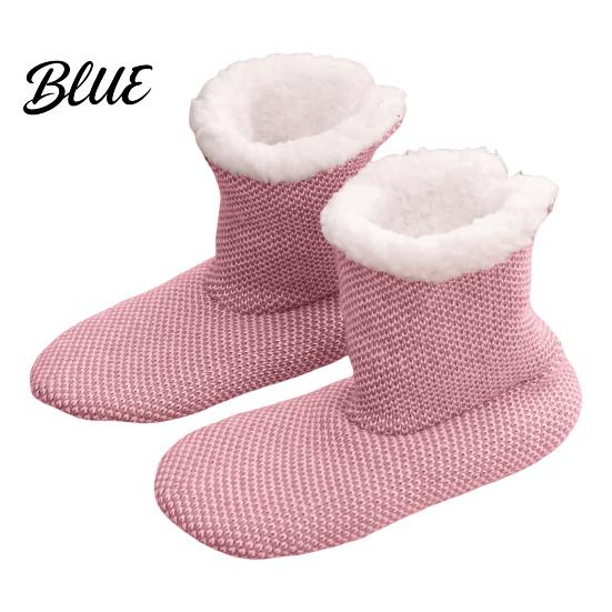 Anti-slip Socks Women's Comfortable Floor Lined Soft Slipper Fleece Winter Cozy Warm And Thick Fuzzy
