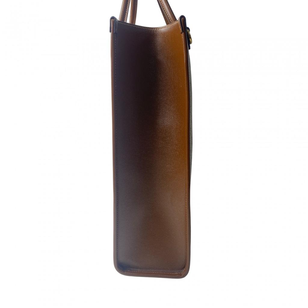 Used GUCCITote Bag Brown PVC Women