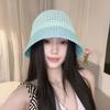 Hollow Fisherman's Hat Children's Summer Outdoor Sunshade Sunscreen Bucket Hat, New Face-showing Small Sun Hat