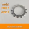 AN Locking Slotted Round Nut Set with KM Lock Washer (AW0405-14)