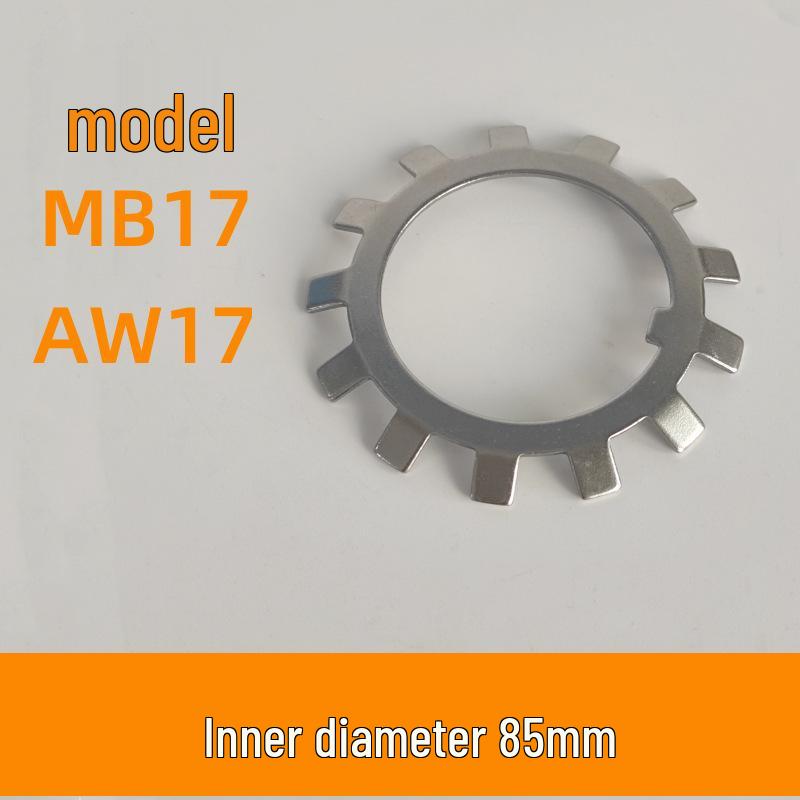 AN Locking Slotted Round Nut Set with KM Lock Washer (AW0405-14)