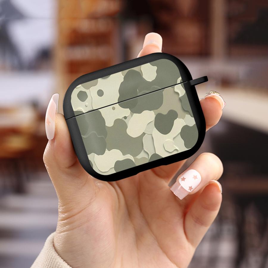 Camouflage Print Case For Airpods Pro3 4 Pro 1 Pro2 2 3 Earphone Cases Cover