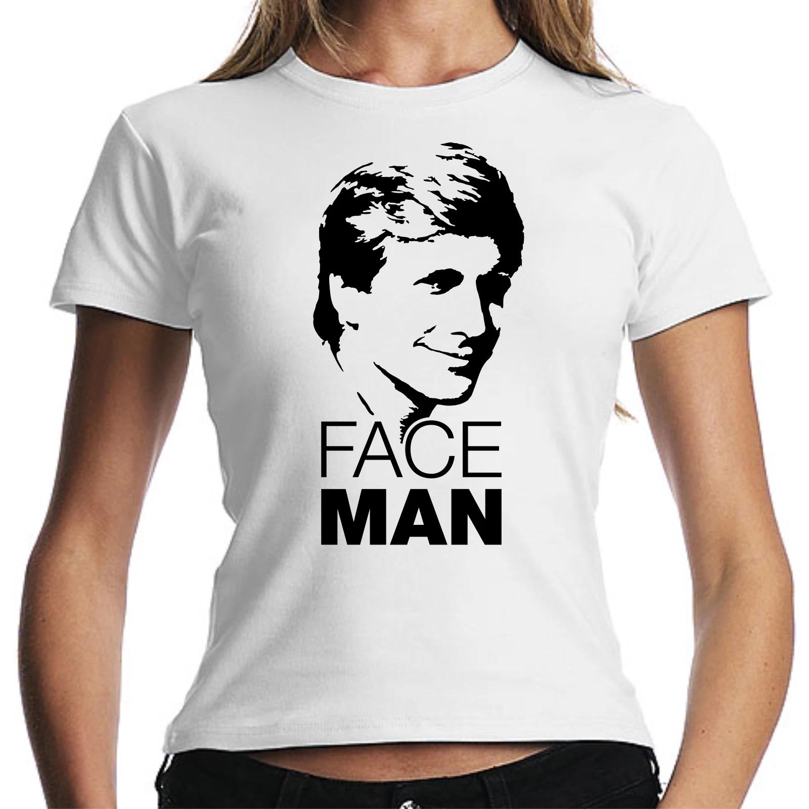 Men s and Women s T-shirts Faceman Face Man The A-Team Cult Retro Fan Fanshirt Lady Women Girlie S