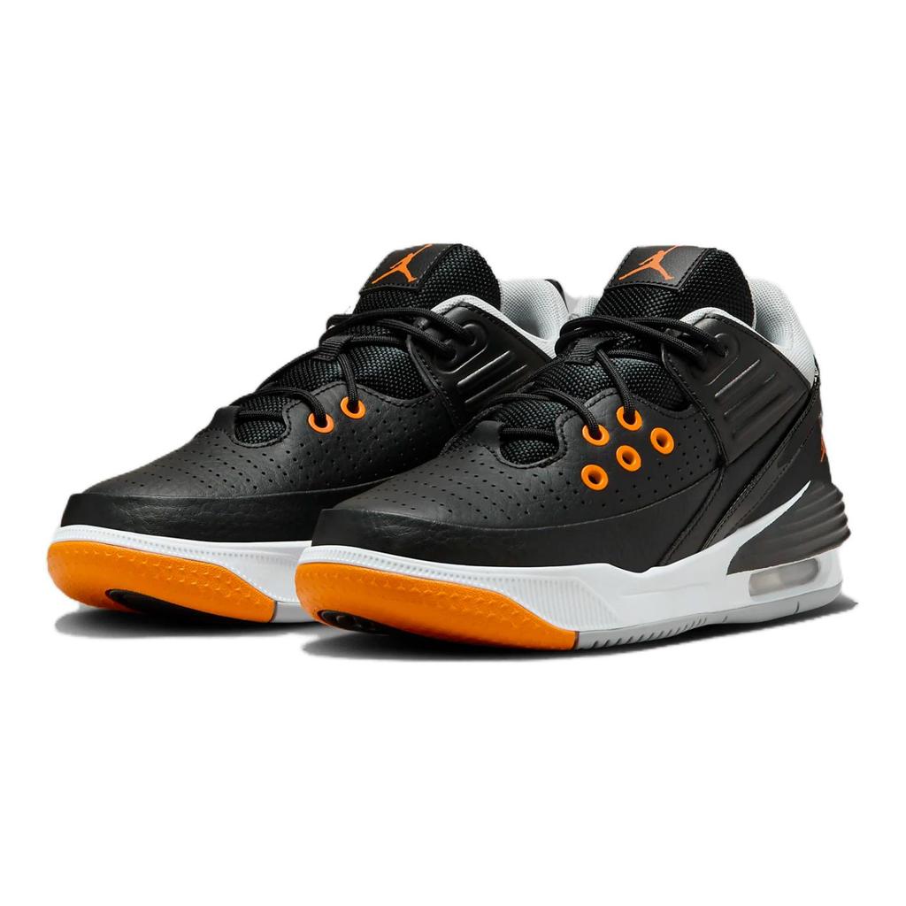 Air Jordan Max Aura 5 GS Negro Gris Lobo Naranja Magma DZ4352-008