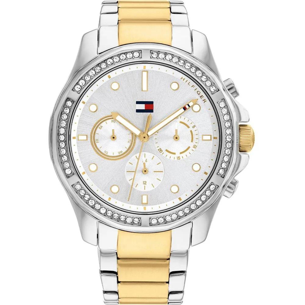 

Tommy Hilfiger Brooklyn Silver Two-Tone Stainless steel Ladies Quartz Watch 1782615 серебряный