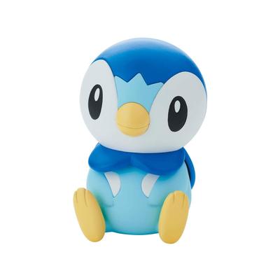 BANDAI SPIRITS Pokémon Plastic Model Collection Quick!! 06 Piplup Pre-Colored Plastic Model