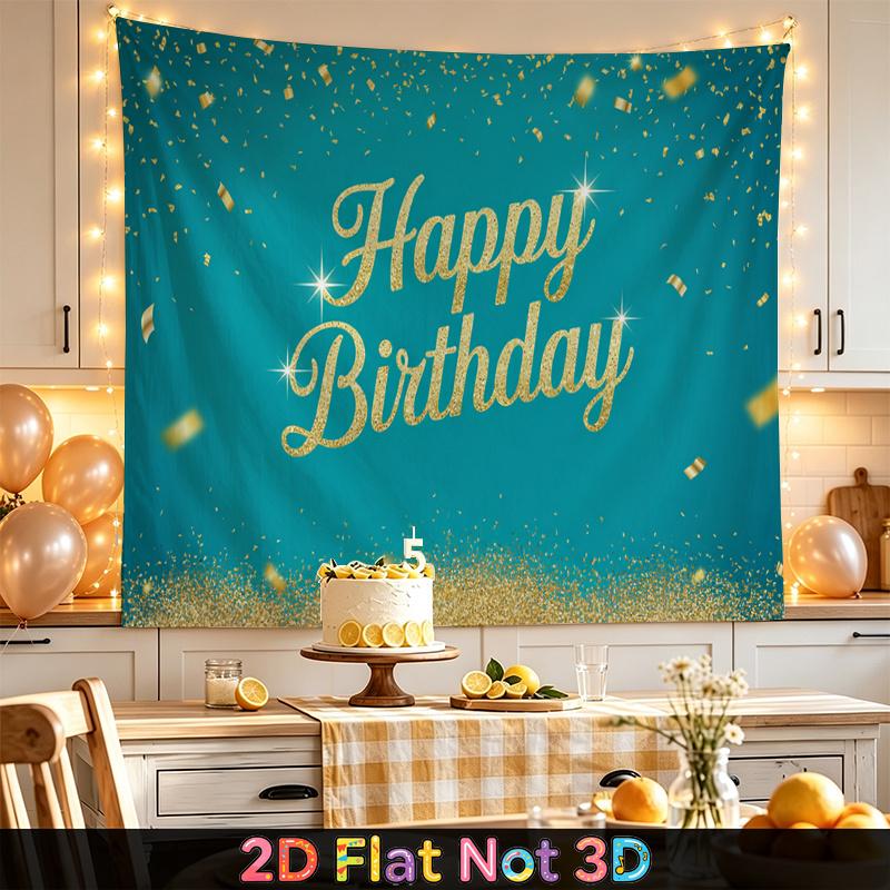 Confetti Backdrop Banner 1pc - Photo Booth Props