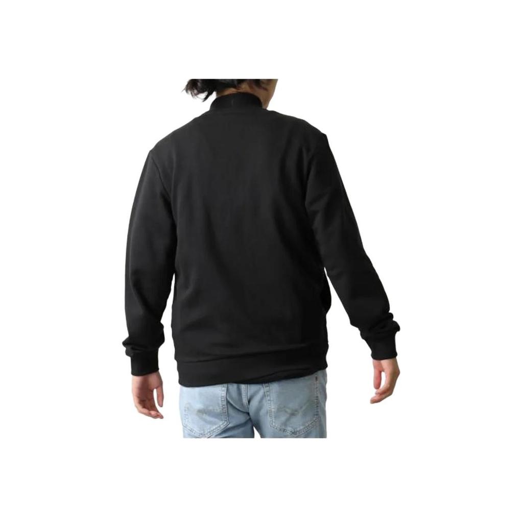 Emporio Armani Logo Print Zip-Up Stand Collar Long Sleeve Jacket Men Jackets EM001866-AF14976-UC001