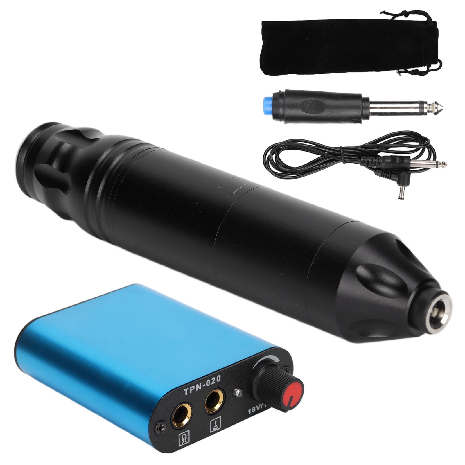 

Полный комплект машинки для татуировки с ручкой для татуировки, беспроводной педалью, блоком питания, картриджем для машинки для татуировки EU Plug