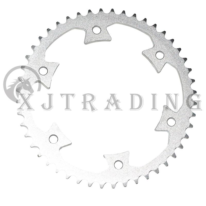 Motorcycle  428 Chains 48T Teeth 125mm Drive Sprocket Rear Back Sprocket Cog for Pit Dirt Bike Motocross Modified Parts