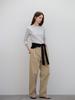 BUT'TON Classic Twotuck Pants (Beige)