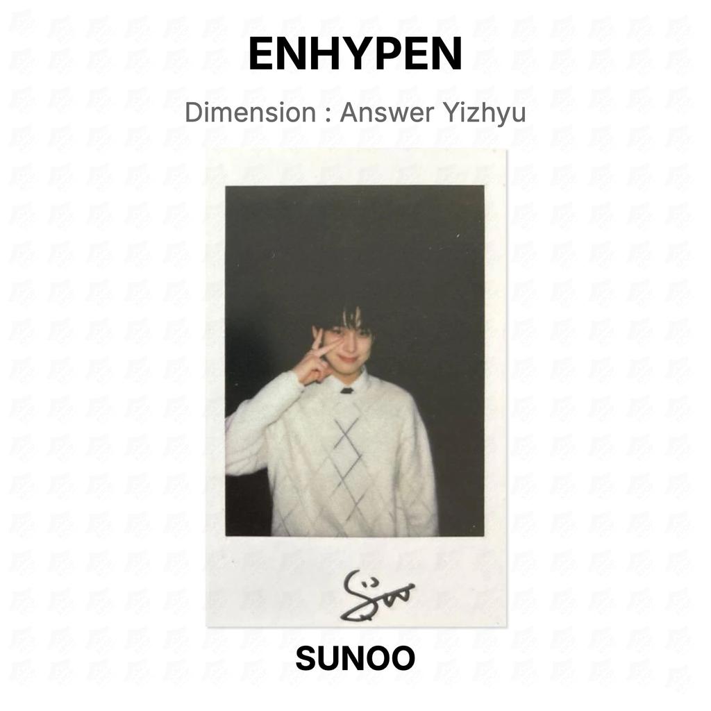 ENHYPEN Dimension : Answer Yizhyu Official Photocard