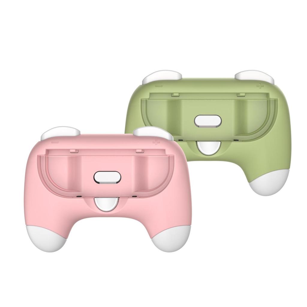 Dual Cute Cartoon Grips for Switch 2 Joy-Con Controllers - 2-Pack Ergonomic Handles with Easy Setup