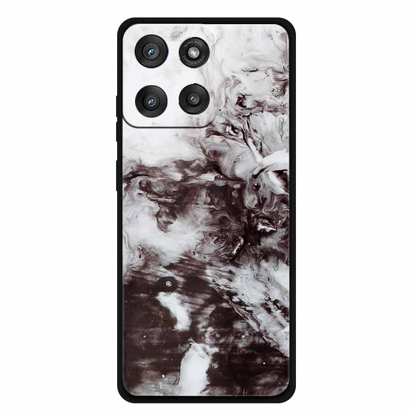 For Motorola Edge 60 Stylus Case Marble Painted Silicone Back Cover Case for Edge 60 Stylus Case Back Coque Edge 60 Stylus Cases