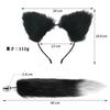 Anal Plug Tail Anal Tail Adult Goods Vaginal Training Anal Development Beginner Anal Dildo Anal Stopper Unisex Stainless Steel Cute Sex Toy Cat Ear