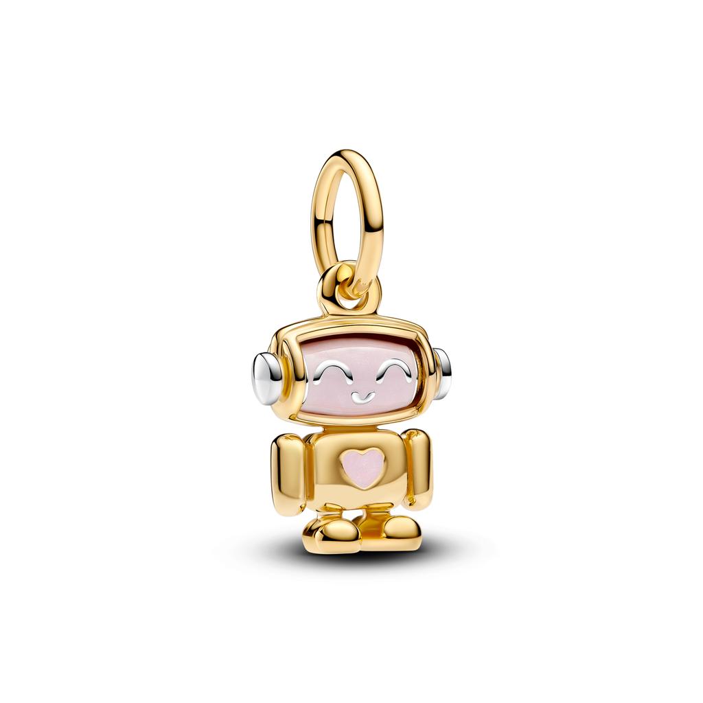 Neuer Avocado Doppel Hängeperle Kupfer Herz Charm Ewigkeit Kreis Anhänger Kompatibel Mit Authentischen Pandora Armbändern Halsketten DIY Schmuck