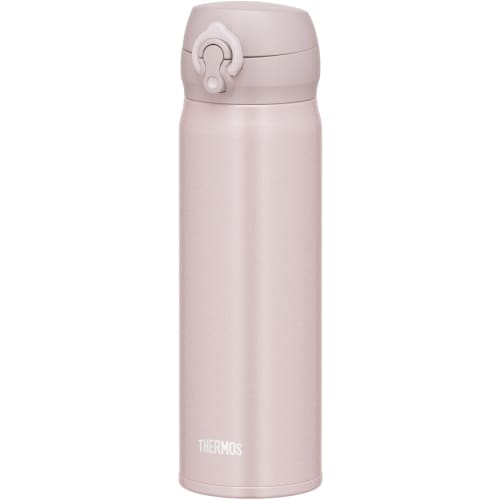 [.co.jp Exclusive] Thermos Vacuum Insulated Portable Mug, 0.5L, Beige Pink, Removable Spout for Easy Cleaning, Lightweight, One-Touch Opening, Stainle