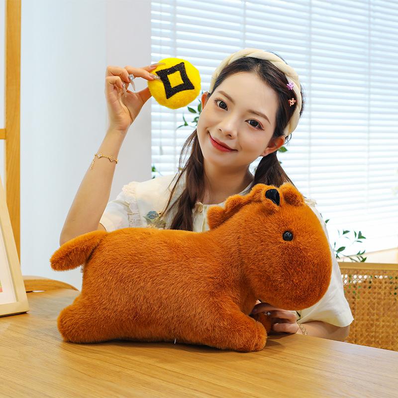 

Милая плюшевая игрушка пони Талисман года Лошади Подарок от компании сразу подушка сиденье приз малыш 32cm