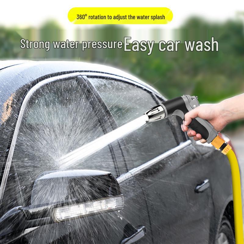 Multifunctional T8 High-Pressure Water Spray Nozzle for Car Washing & Garden Watering