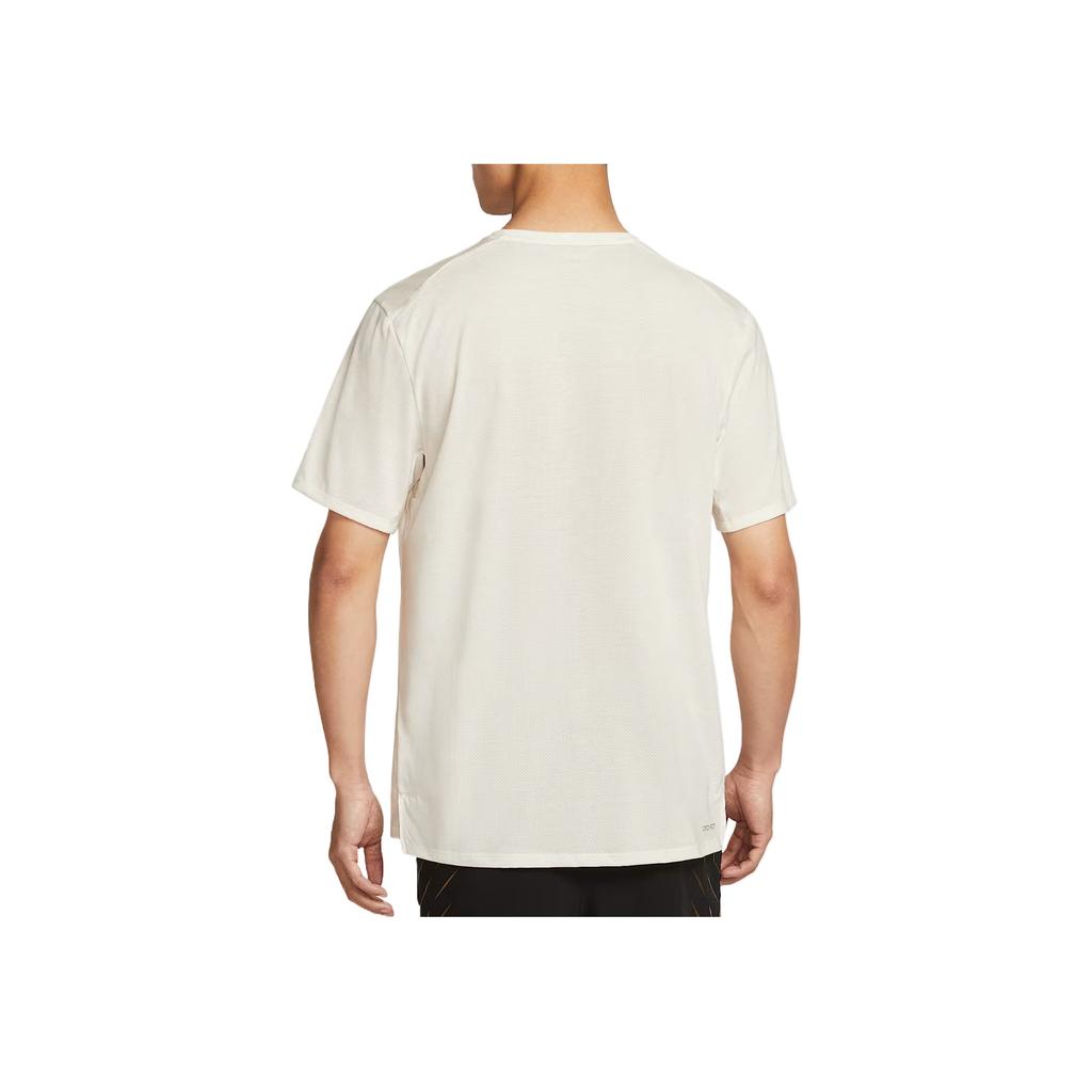 Nike Dri-Fit Skin-Friendly Fashionable Versatile Simple Short Sleeve T-Shirt Men Tops Sail-White HJ3535133