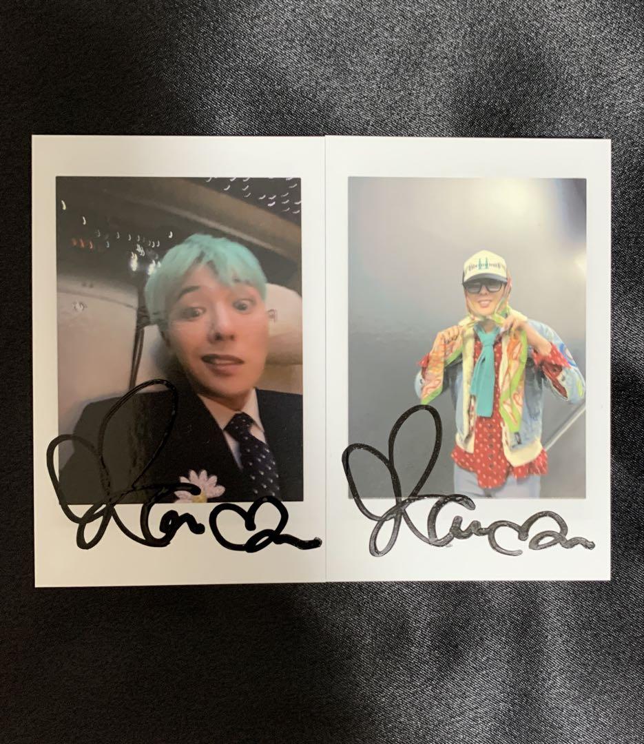 

[USED] Autographed G-DRAGON Jiyong Seoul Concert Trading Card Purchase Bonus 5
