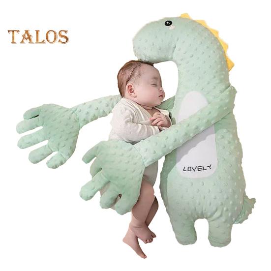 

Подушка для сна с изображением оленя для малышей, похлопывающая по спине, игрушка для сна, успокаивающая подушка для новорожденных зелёный