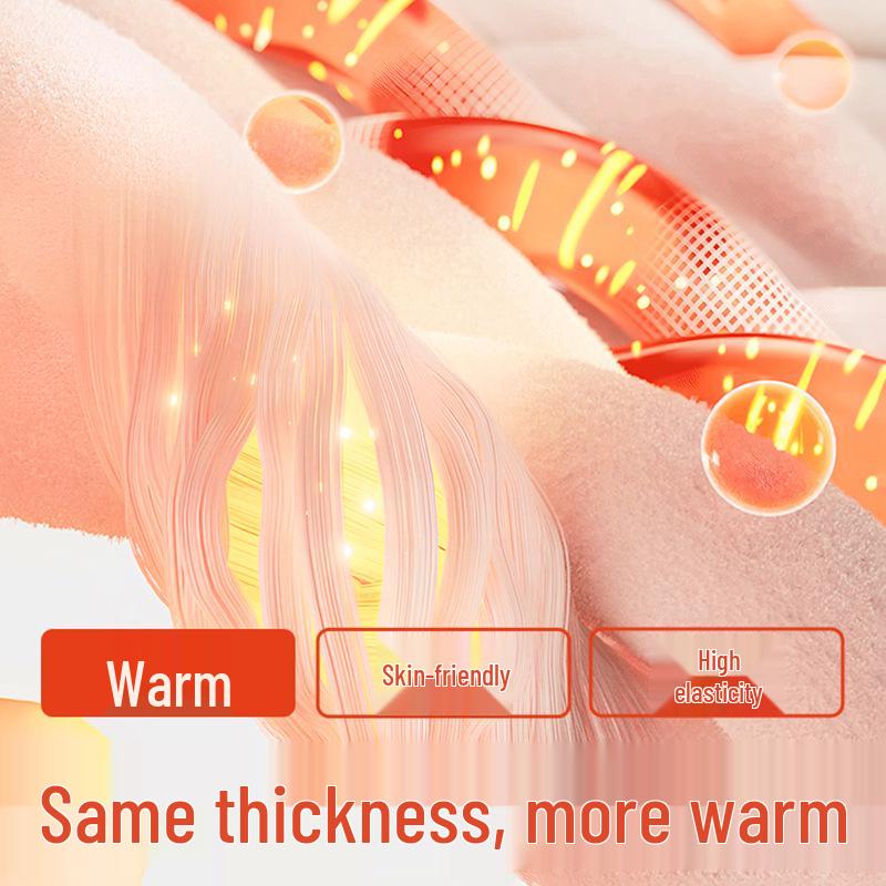 Children's Fleece-Lined Underwear Set: Extra Thick, Antibacterial, Warm for Teens & Big Kids (Class A, 10A)